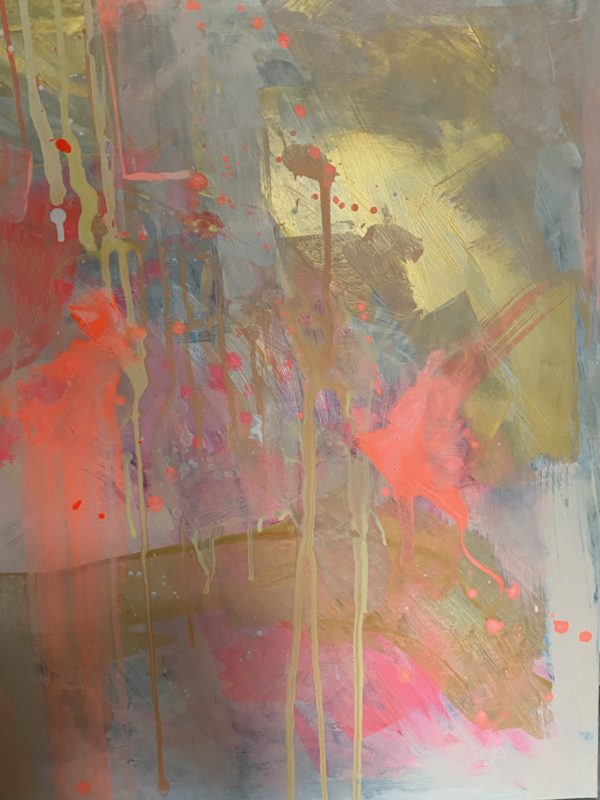 Abstract painting, detail